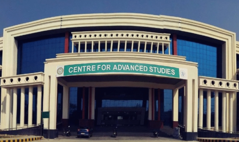 Centre for advanced studies admission 2025