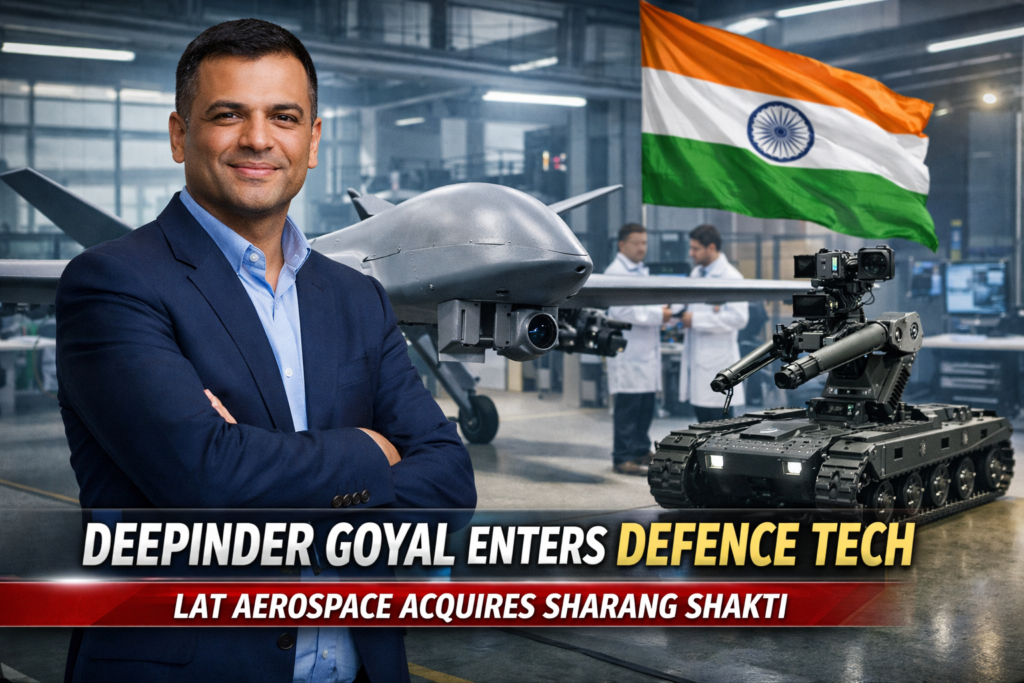Zomato acquired Sharang Shakti Defence Tech Startup