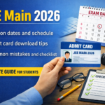 JEE Main 2026 admit card and date tips