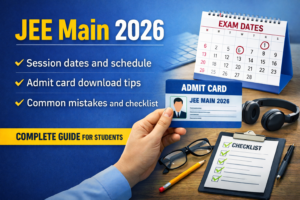 JEE Main 2026 admit card and date tips