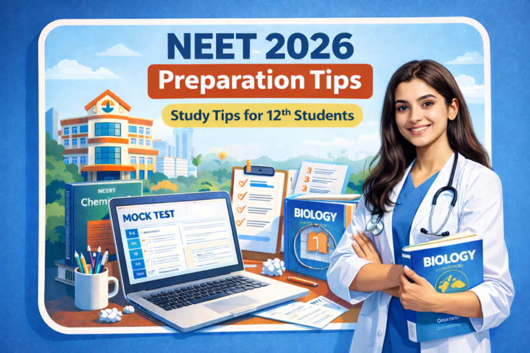NEET 2026 preparation tips